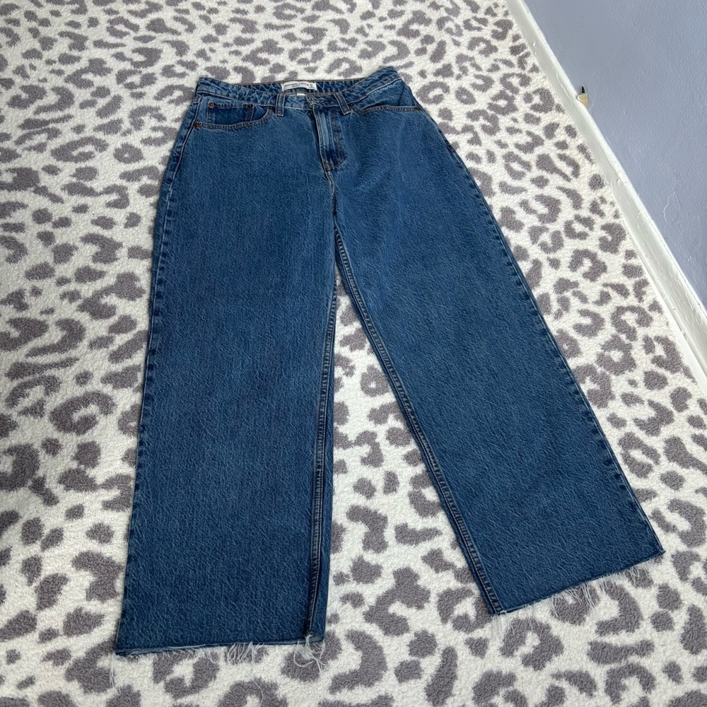 Abercrombie & Fitch The Loose High Rise Jean size 27 / size 4 - Picture 2 of 7